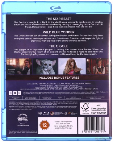 Doctor Who: 60th Anniversary Specials [3xBlu-Ray]