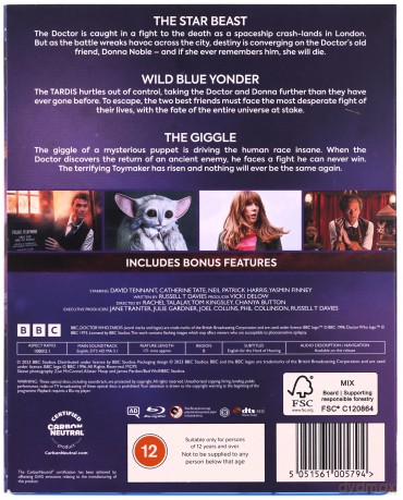 Doctor Who: 60th Anniversary Specials [3xBlu-Ray]