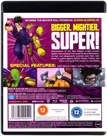 Dragon Ball Super: Super Hero (4K Lenticular) [Blu-Ray 4K]+[Blu-Ray]