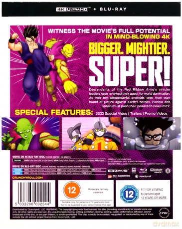 Dragon Ball Super: Super Hero (4K Lenticular) [Blu-Ray 4K]+[Blu-Ray]