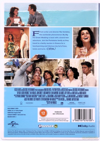 My Big Fat Greek Wedding 3 (Moje wielkie greckie wesele 3) [DVD]
