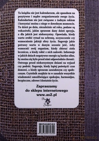 Magiczne kalendarium - Alla Alicja Chrzanowska [KSIĄŻKA]