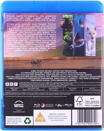 Planet Earth III [3xBlu-Ray]