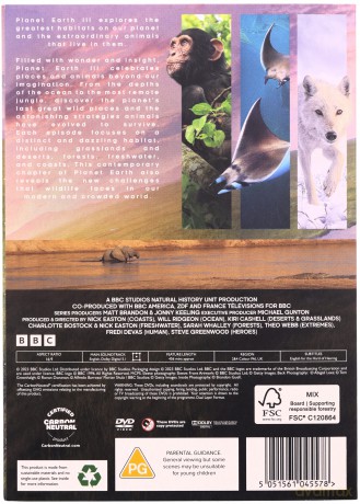 Planet Earth III (BBC) [3DVD]
