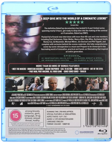 Robodoc: The Creation Of Robocop (Special Edition) [2xBlu-Ray]