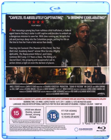 Sound Of Freedom (Dźwięk wolności) [Blu-Ray]