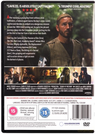 Sound of Freedom (Dźwięk wolności) [DVD]