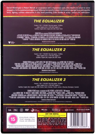 The Equalizer 1-3 (Bez litości 1-3) [3DVD]