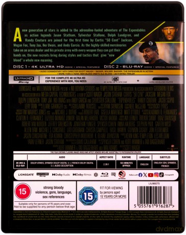 The Expend4Bles (Niezniszczalni 4) [Blu-Ray 4K]+[2xBlu-Ray]