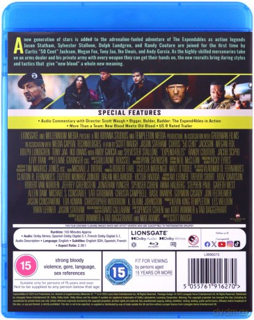 The Expend4Bles (Niezniszczalni 4) [Blu-Ray]