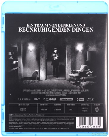 Eraserhead (Głowa do wycierania) [Blu-Ray]