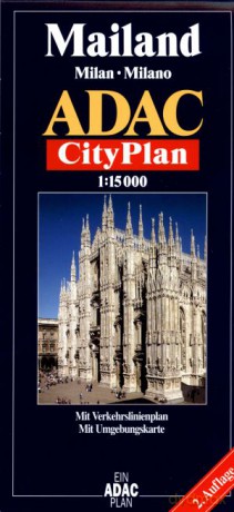 Mailand. Milan. Milano. ADAC CityPlan 1:15 000 [KSIĄŻKA]
