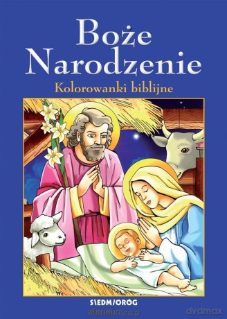 Boże Narodzenie. Kolorowanki biblijne - Jean-Franois Kieffer [KSIĄŻKA]