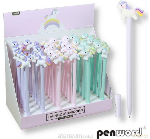 Długopis rainbow unicorn (36szt)