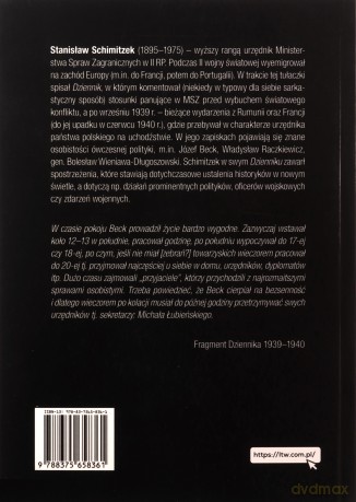 Dziennik z lat 1939-1940 - Stanisław Schimitzek [KSIĄŻKA]