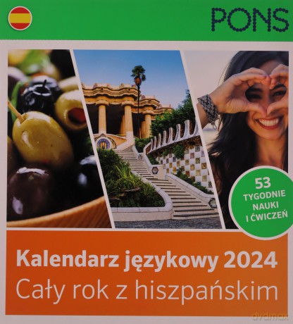 Kalendarz językowy 2024. Cały rok z hiszpańskim [KSIĄŻKA]