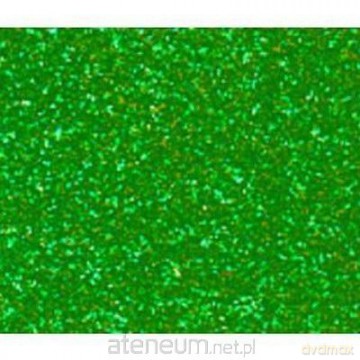 Karton brokatowy zielony 250g 25x35cm 5 arkuszy