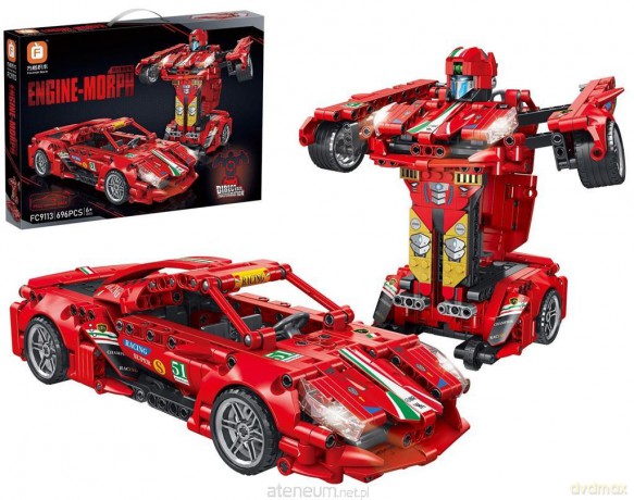Klocki auto robot 696el [KLOCKI]