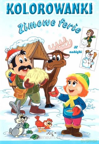 Kolorowanki Zimowe ferie [KSIĄŻKA]