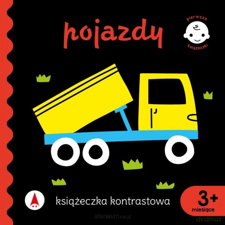 Książeczka kontrastowa. Pojazdy [KSIĄŻKA]