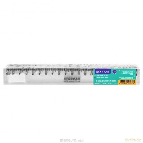 Linijka plastikowa 20cm (20szt)