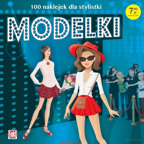 Modelki 100 naklejek dla stylistki [KSIĄŻKA]