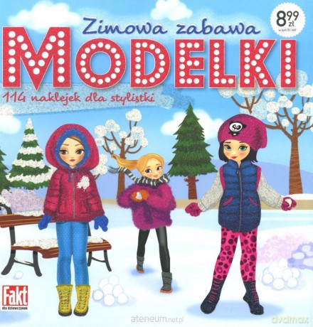 Modelki. Zimowa zabawa [KSIĄŻKA]