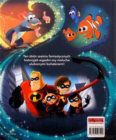 Moje pierwsze bajki o przygodach. Disney Pixar [KSIĄŻKA]
