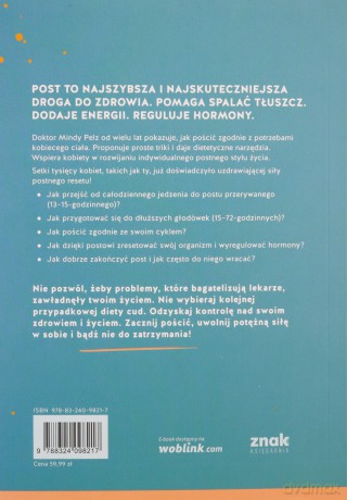 Postny reset dla kobiet - Mindy Pelz, Aleksandra Żak [KSIĄŻKA]