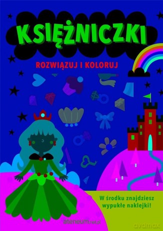 Rozwiązuj i koloruj. Księżniczki [KSIĄŻKA]