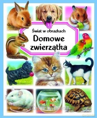 Świat w obrazkach. Domowe zwierzątka [KSIĄŻKA]
