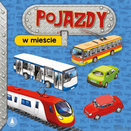 W mieście. Pojazdy - Aleksandra Perkowska [KSIĄŻKA]