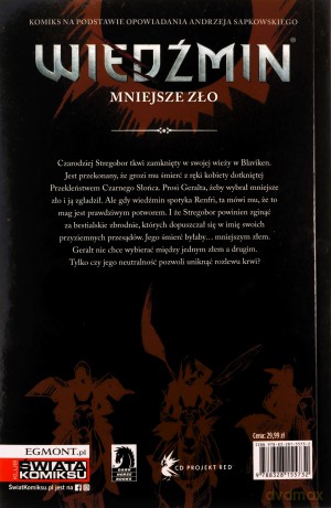 Wiedźmin. Mniejsze zło - Jacek Rembiś, Adam Gorham [KOMIKS]