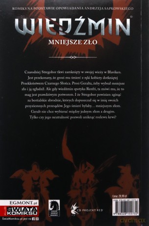 Wiedźmin. Mniejsze zło - Jacek Rembiś, Adam Gorham [KOMIKS]