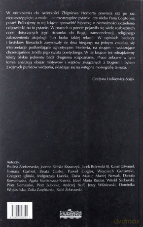 Między nami a światłem. Bóg i świat w twórczości Zbigniewa Herberta - Józef Maria Ruszar (red.), Grażyna Halkiewicz-Sojak (red.), Radosław Sioma (red.) [KSIĄŻKA]