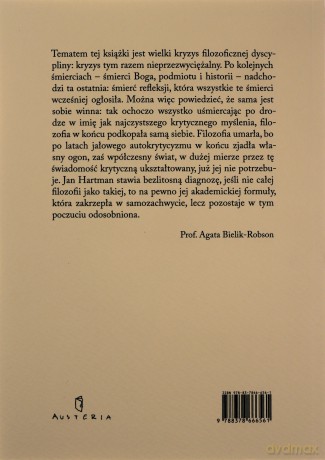 Zmierzch filozofii - Jan Hartman [KSIĄŻKA]