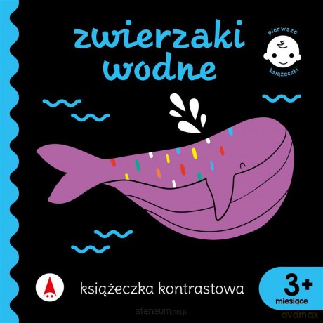 Zwierzaki wodne. Książeczka kontrastowa [KSIĄŻKA]