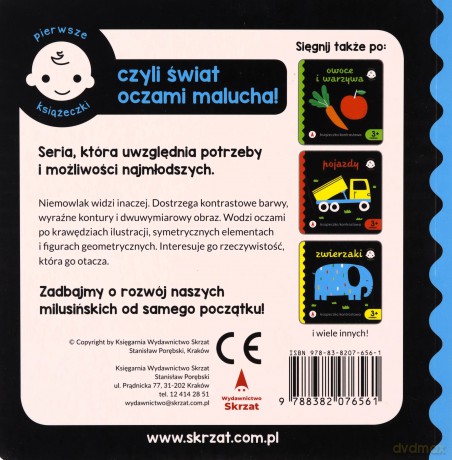 Zwierzaki wodne. Książeczka kontrastowa [KSIĄŻKA]