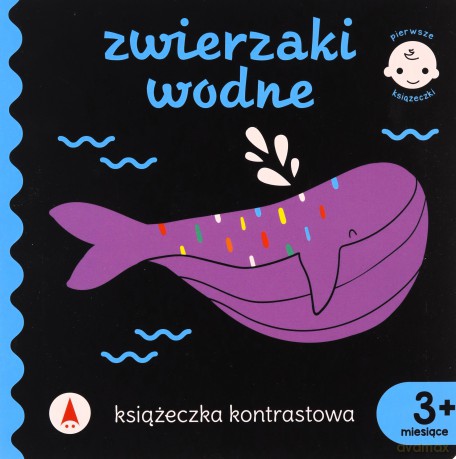 Zwierzaki wodne. Książeczka kontrastowa [KSIĄŻKA]