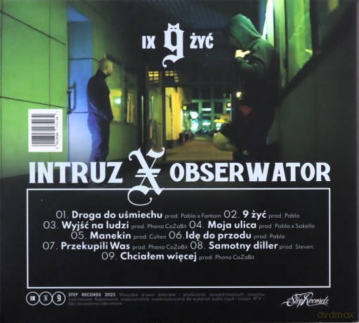 Intruz x Obserwator: 9 żyć [CD]