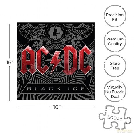 AC/DC: Black Ice (500 Piece Jigsaw Puzzle)