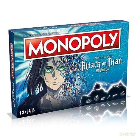 Attack On Titan: The Final Season Monopoly [GRA PLANSZOWA]