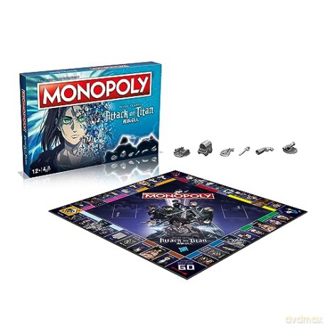 Attack On Titan: The Final Season Monopoly [GRA PLANSZOWA]