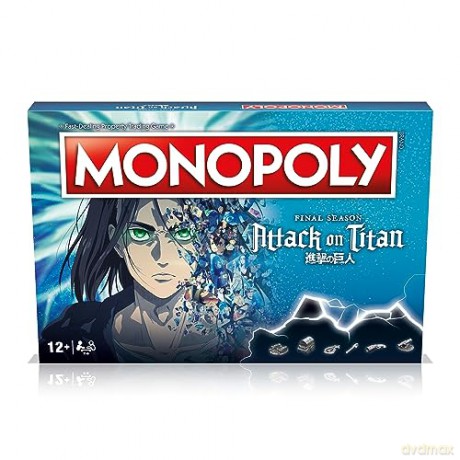 Attack On Titan: The Final Season Monopoly [GRA PLANSZOWA]