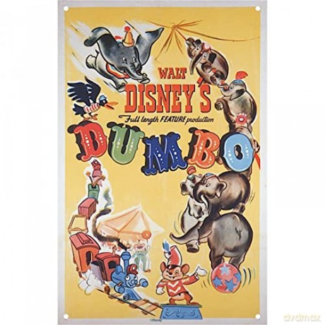 Disney: Dumbo A3 Metal Wall Sign