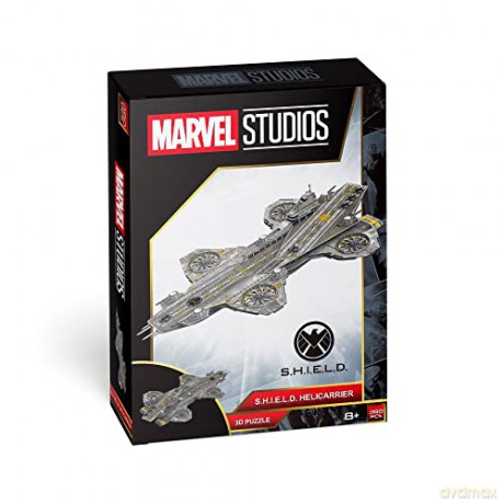 Marvel: Sheild Helicarrier (380Pc) 3D Jigsaw Puzzle