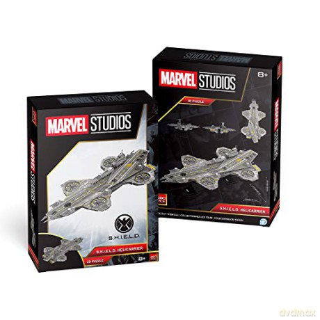 Marvel: Sheild Helicarrier (380Pc) 3D Jigsaw Puzzle