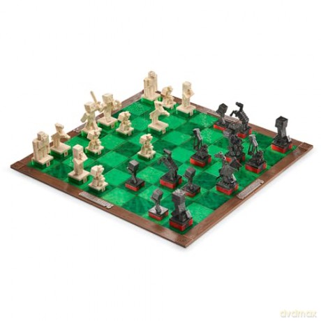 Minecraft: Chess Set - Overworld Heroes Vs. Hostile Mobs