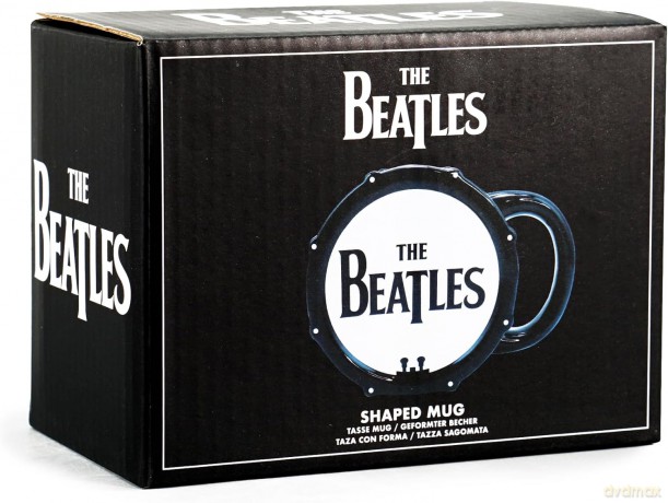 The Beatles: Kubek Shaped Boxed (250Ml) - (Logo)