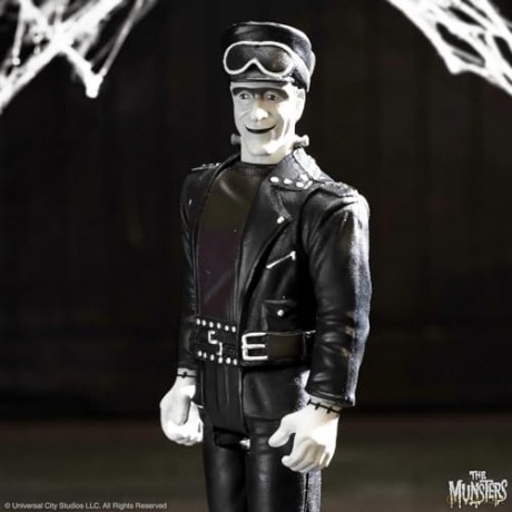 Munsters: Reaction Figures Wave 3 - Hot Rod Herman (Grayscale)